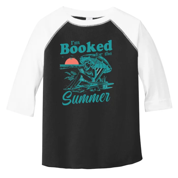 IM Booked For The Summer Book Girl Summer Coquette Toddler Fine Jersey T-Shirt