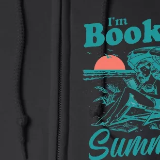 IM Booked For The Summer Book Girl Summer Coquette Full Zip Hoodie