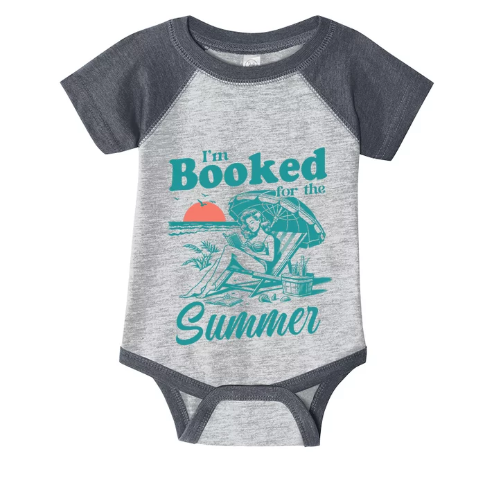 IM Booked For The Summer Book Girl Summer Coquette Infant Baby Jersey Bodysuit