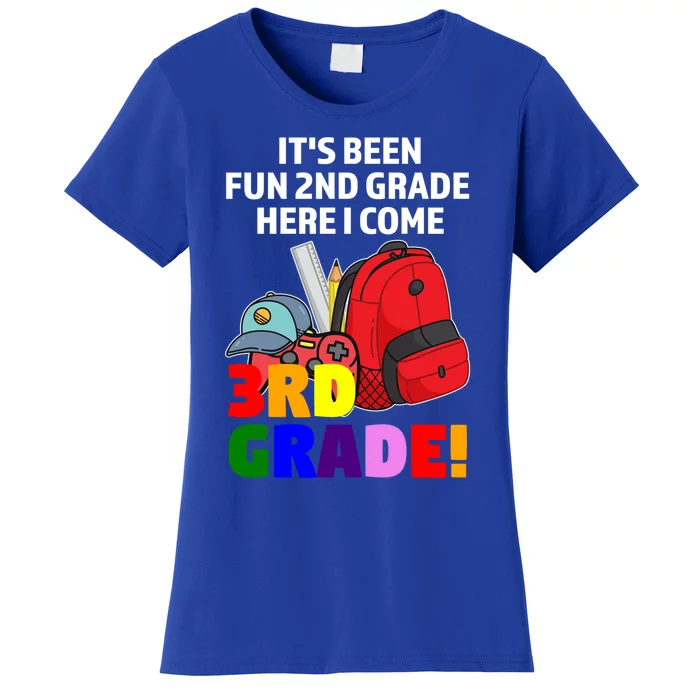 Its Been Fun 2Nd Grade Here I Come 3Rd Grade Graduate Gift Women's T-Shirt