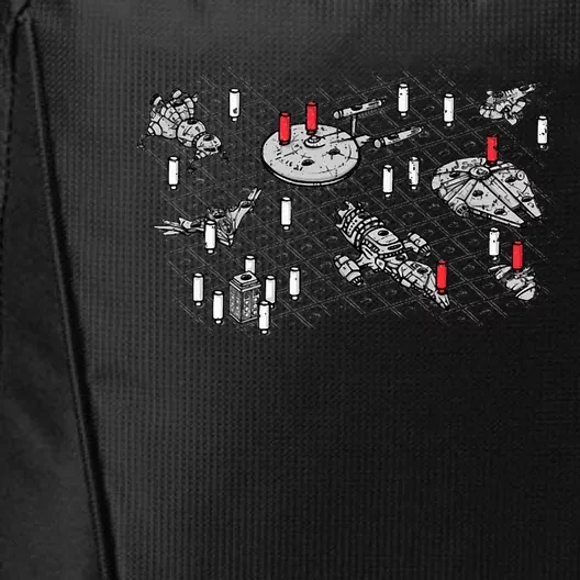 Intergalactic Battleship Firefly Serenity City Backpack