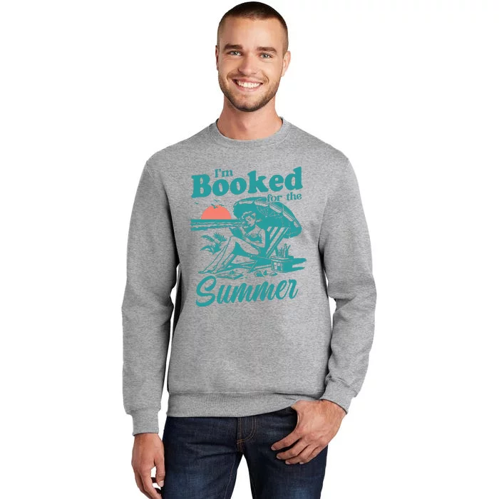 Im Booked For The Summer Book Girl Summer Coquette Tall Sweatshirt