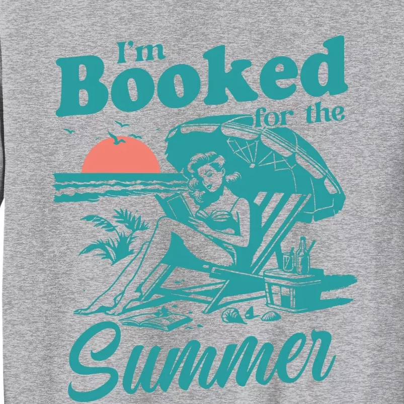 Im Booked For The Summer Book Girl Summer Coquette Tall Sweatshirt