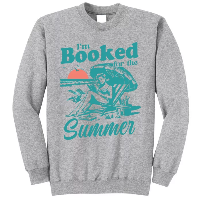 Im Booked For The Summer Book Girl Summer Coquette Tall Sweatshirt