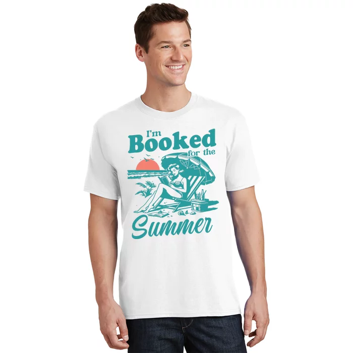 Im Booked For The Summer Book Girl Summer Coquette T-Shirt