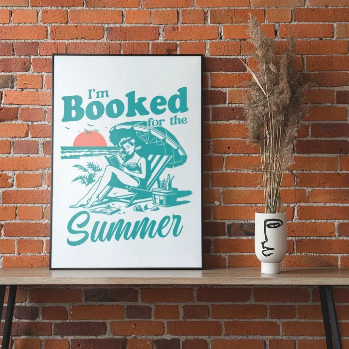 Im Booked For The Summer Book Girl Summer Coquette Poster