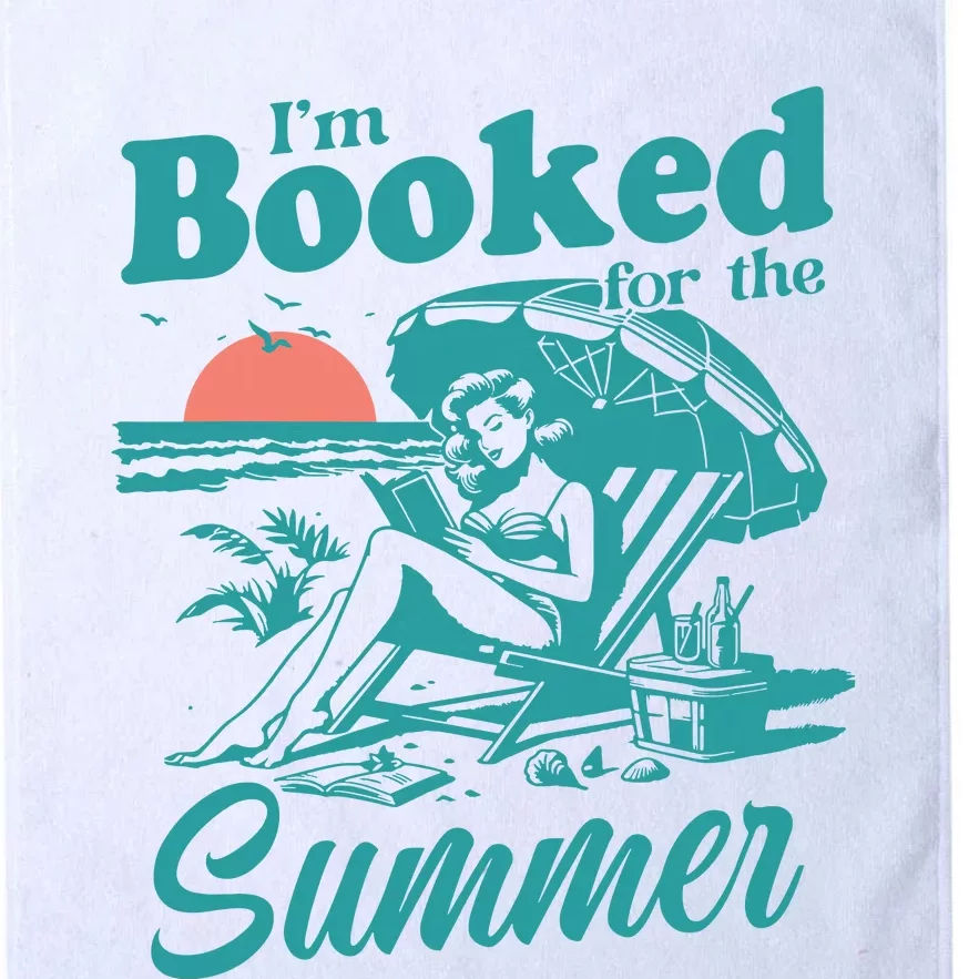 Im Booked For The Summer Book Girl Summer Coquette Platinum Collection Golf Towel