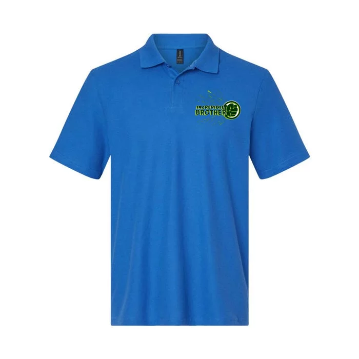 Incredible Brother Family Trip Vacation Birthday Softstyle Adult Sport Polo