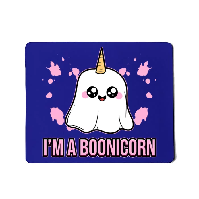 Im Boonicorn Ghost Ghost Rainbow Unicorn Halloween Gift Mousepad