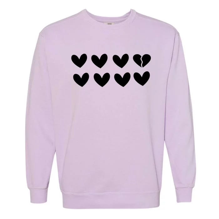 Infertility Broken Heart Gift Garment-Dyed Sweatshirt