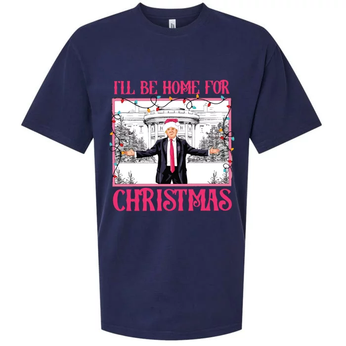 ILl Be Home For Christmas Sueded Cloud Jersey T-Shirt