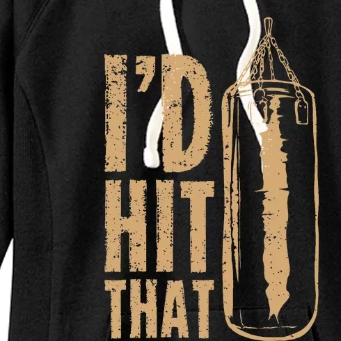 Id Boxing Hit That Women's Fleece Hoodie