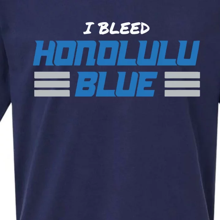 I Bleed Honolulu Blue Sueded Cloud Jersey T-Shirt