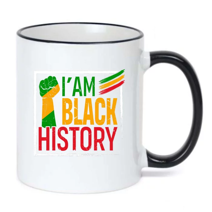 IM Black History Pride Graphic Black Color Changing Mug