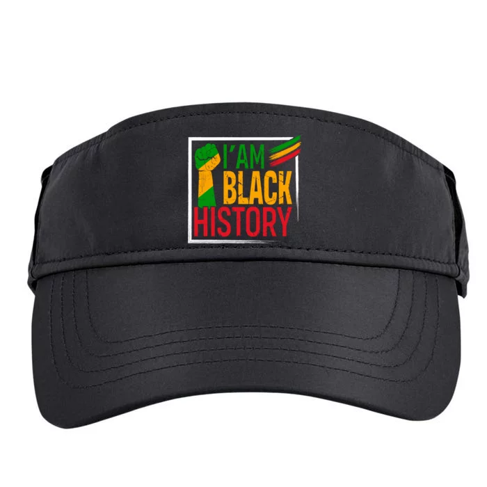 IM Black History Pride Graphic Adult Drive Performance Visor