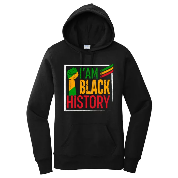 IM Black History Pride Graphic Women's Pullover Hoodie