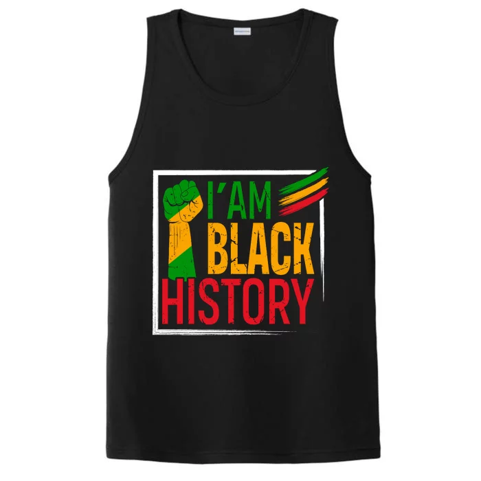 IM Black History Pride Graphic Performance Tank