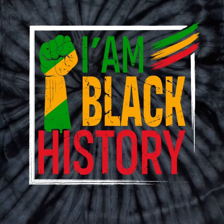 IM Black History Pride Graphic Tie-Dye T-Shirt