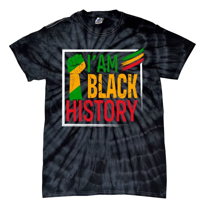 IM Black History Pride Graphic Tie-Dye T-Shirt