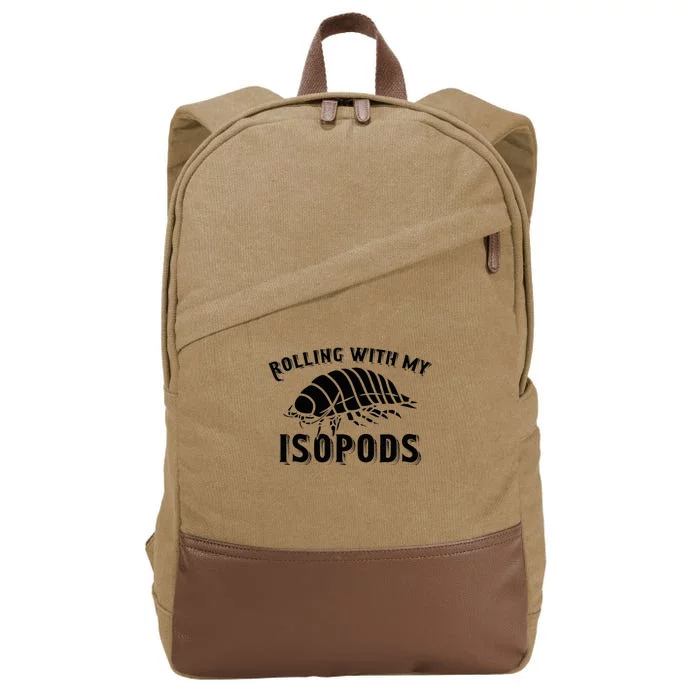 Isopod Breeding Hobby Enthusiast Cotton Canvas Backpack