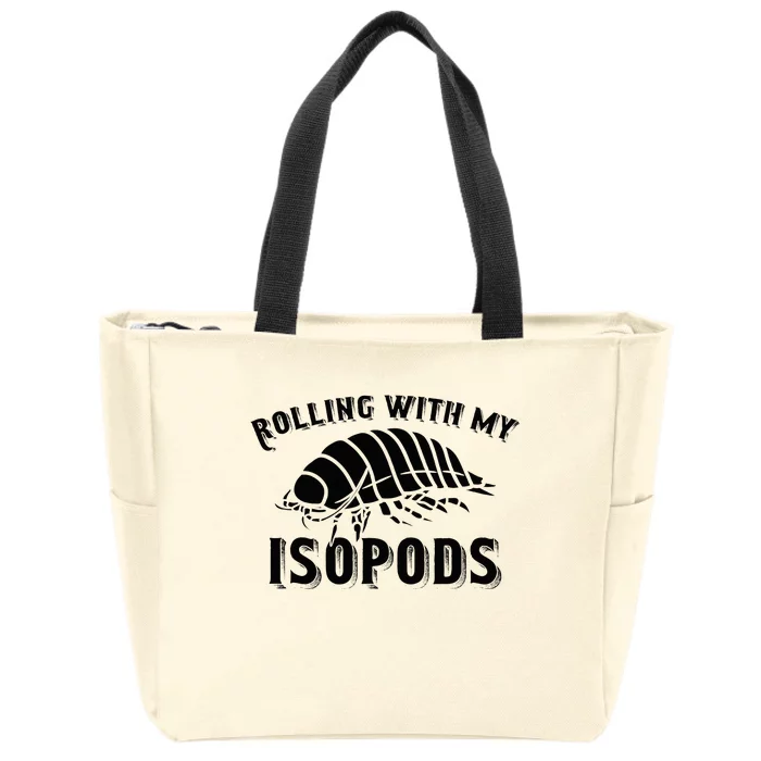 Isopod Breeding Hobby Enthusiast Zip Tote Bag