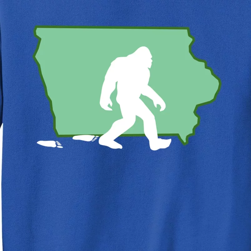 Iowa Bigfoot Hunter State Gift Tall Sweatshirt