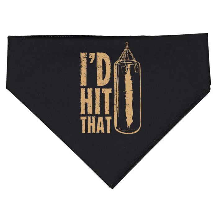 Id Boxing Hit That USA-Made Doggie Bandana