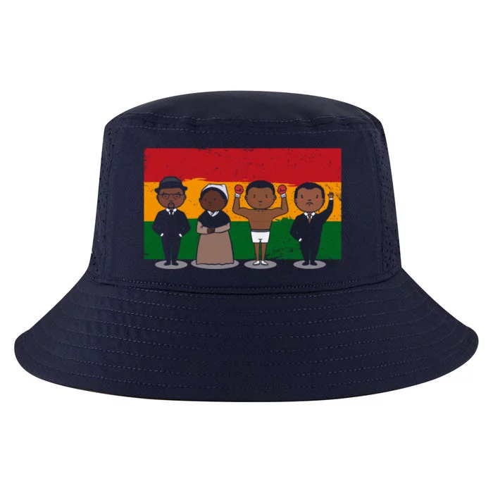 Inspirational Black History Leaders African American Great Gift Cool Comfort Performance Bucket Hat