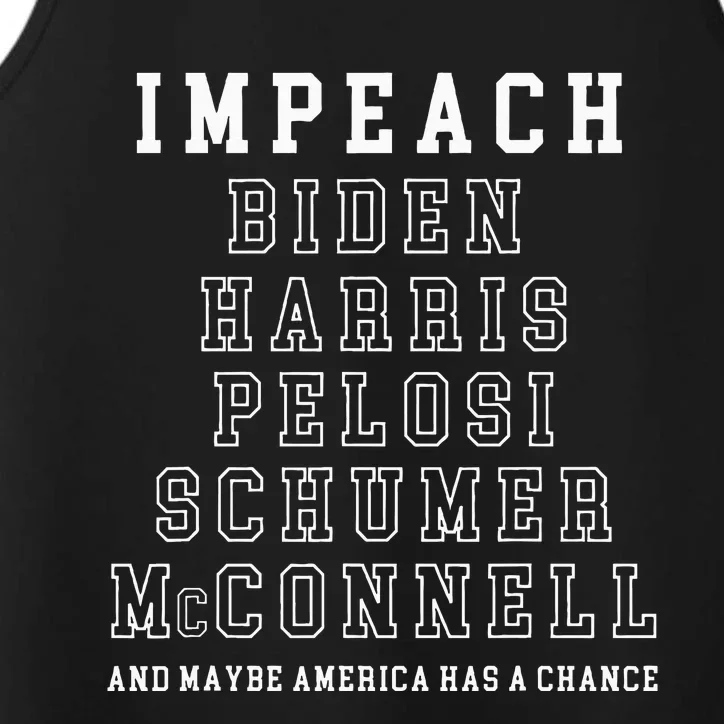 Impeach Biden Harris Pelosi Schumer Mcconnell Political Performance Tank