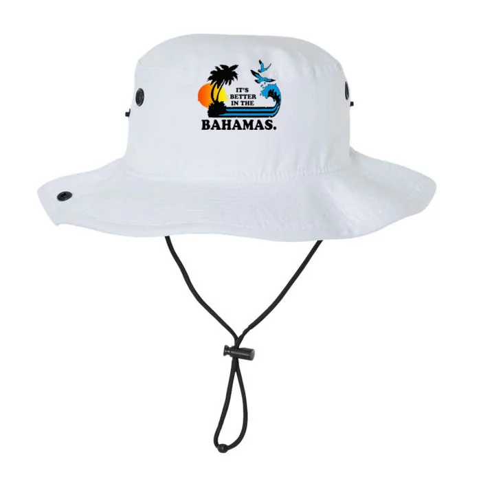 Its Better In The Bahamas Vintage 80s Retro Summer Legacy Cool Fit Booney Bucket Hat