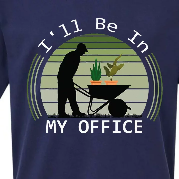 Ill Be In My Office Garden Sueded Cloud Jersey T-Shirt