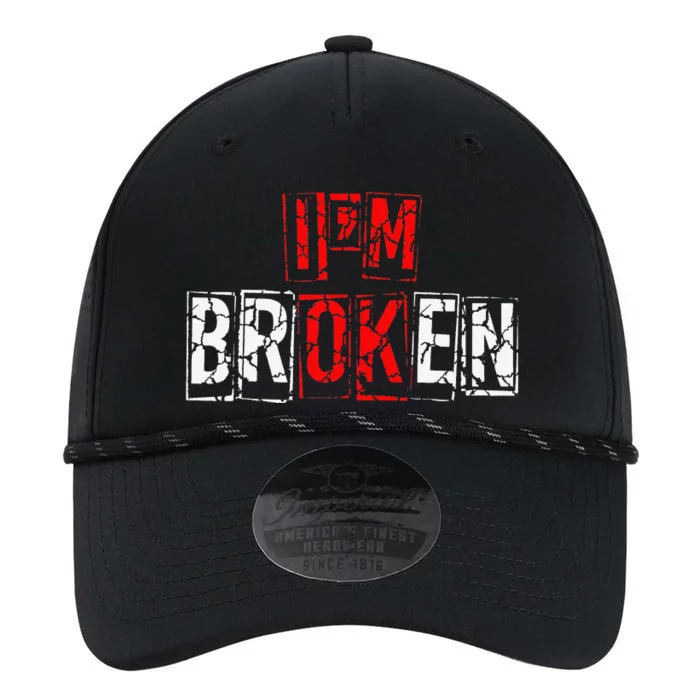 I'M Broken Invisible Illness I'M OK Broken Performance The Dyno Cap