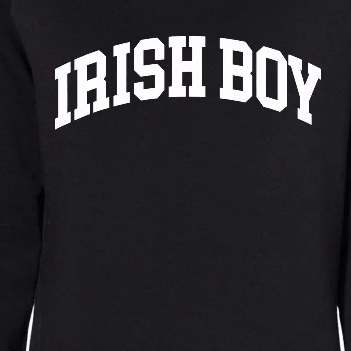 Irish Boy Ireland Home Country Womens California Wash Sweatshirt