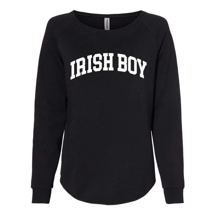 Irish Boy Ireland Home Country Womens California Wash Sweatshirt