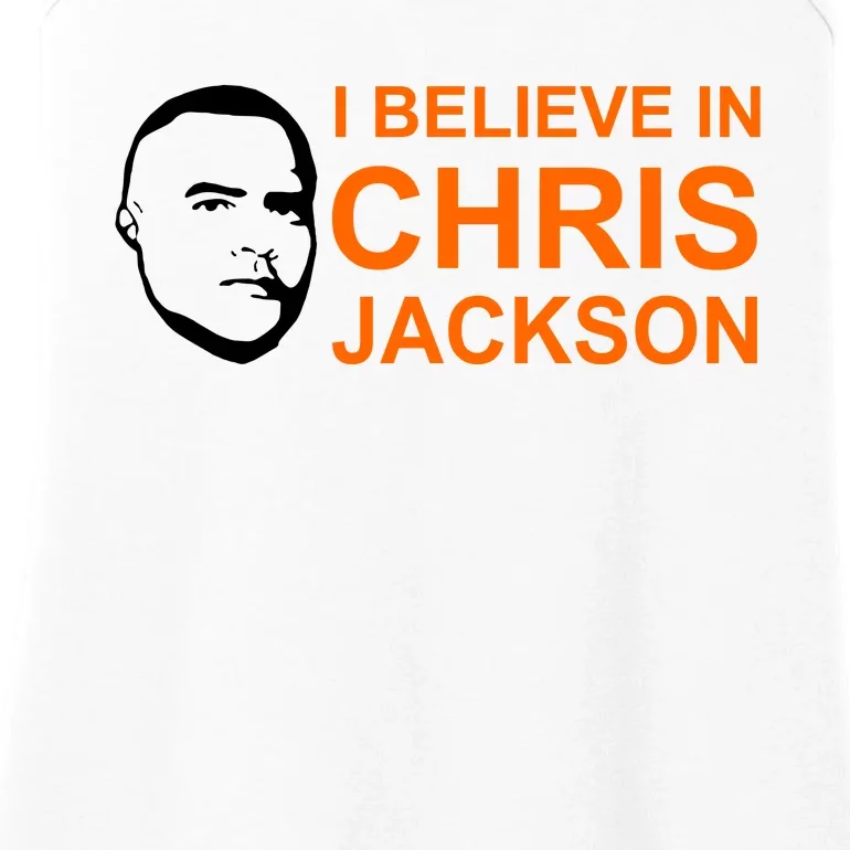 I Believe In Chris Jackson Christopher Quote Faith Ladies Essential Tank