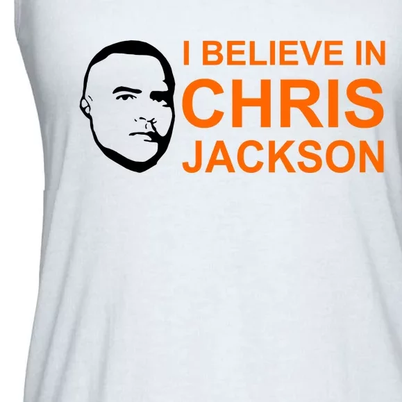 I Believe In Chris Jackson Christopher Quote Faith Ladies Essential Flowy Tank