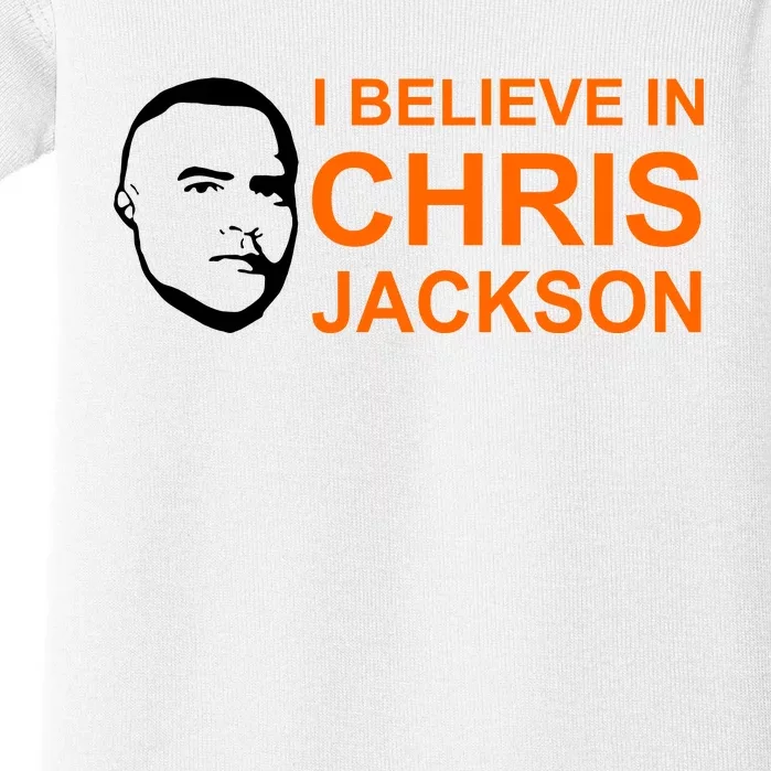 I Believe In Chris Jackson Christopher Quote Faith Baby Bodysuit