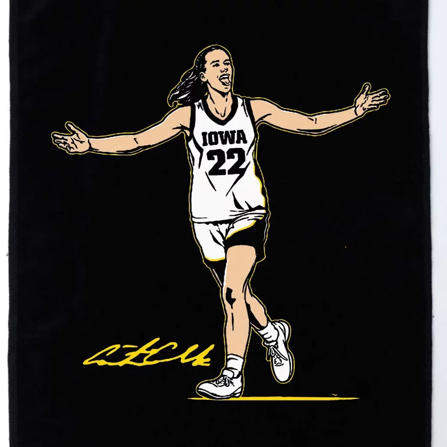 Iowa Basketball Platinum Collection Golf Towel