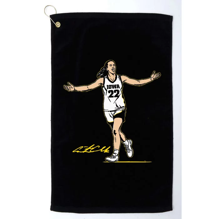 Iowa Basketball Platinum Collection Golf Towel