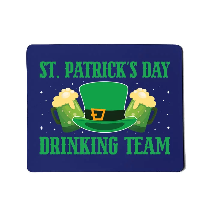 Irish Beer Ireland Flag St. Patricks Day Leprechau Mousepad