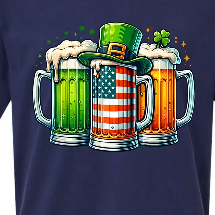 Irish Beer Ireland St Patricks Day Drinking Party Sueded Cloud Jersey T-Shirt