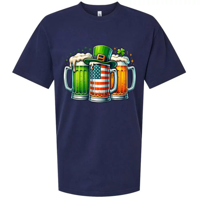 Irish Beer Ireland St Patricks Day Drinking Party Sueded Cloud Jersey T-Shirt