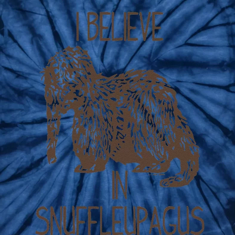 I Believe In Snuffleupagus Tie-Dye T-Shirt