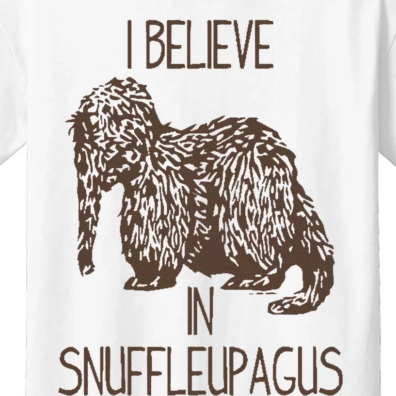 I Believe In Snuffleupagus Kids T-Shirt