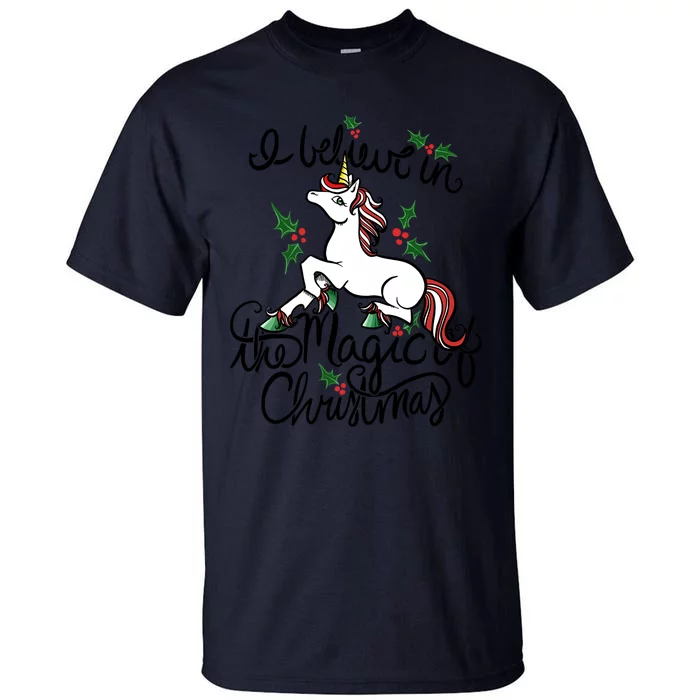 I Believe In The Magic Of Christmas Great Gift Tall T-Shirt