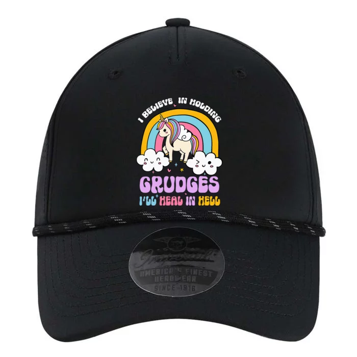 I Believe In Holding Grudges Ill Heal In Hell Rainbow Performance The Dyno Cap