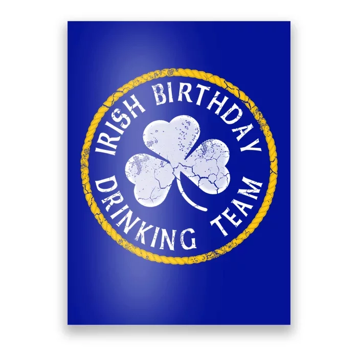 Irish Birthday Ing Team St Patricks Day Meaningful Gift Poster