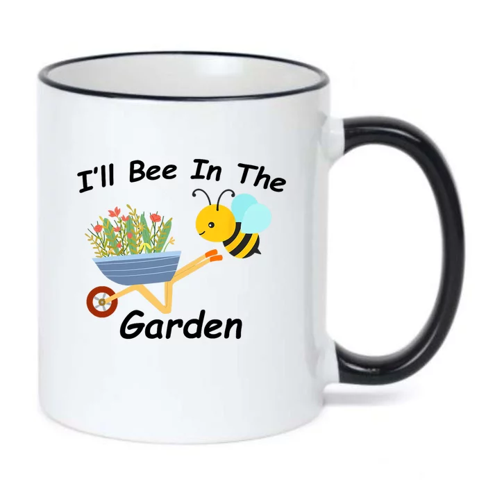 I'll Bee in the Garden Homestead Plants Farm Vegetable Ranch Black Color Changing Mug