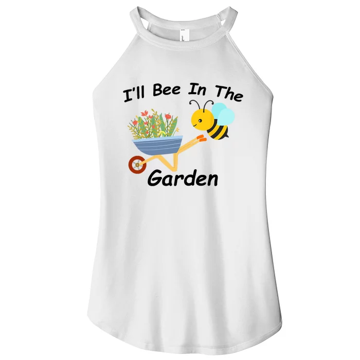 I'll Bee in the Garden Homestead Plants Farm Vegetable Ranch Women’s Perfect Tri Rocker Tank