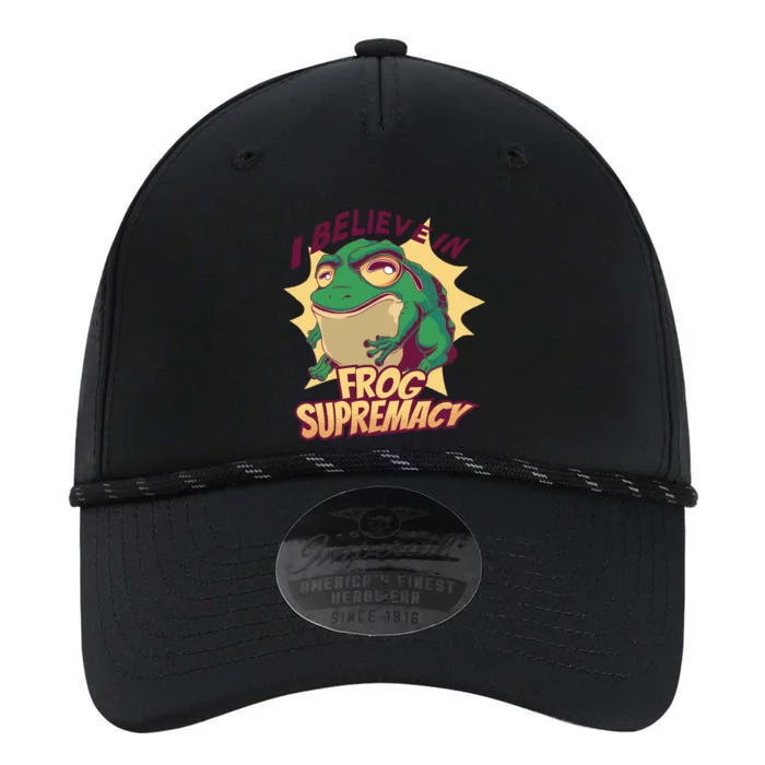 I Believe In Frog Supremacy Funny Performance The Dyno Cap